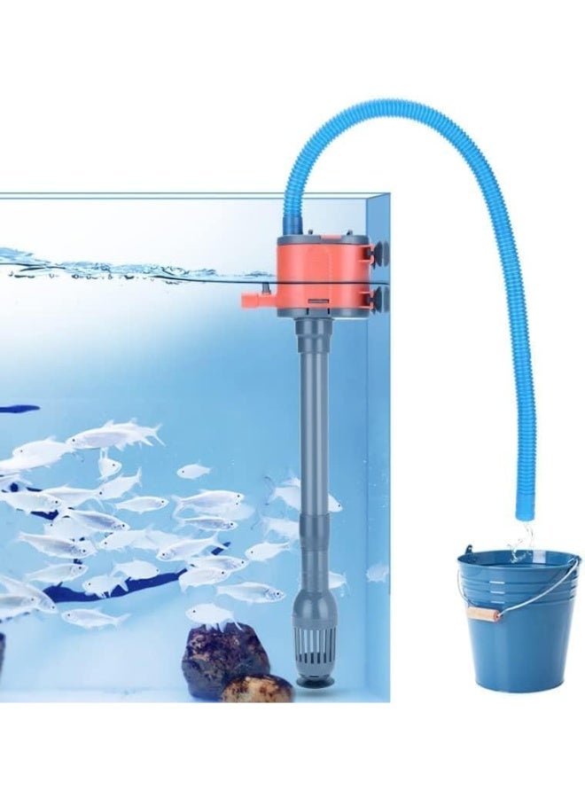 15W Multi-Function Electric Head Submersible Water Pump 1000L/H – Top Filter Aquarium Pump with Water Change Hose for Fish Tanks, Aquariums, Ponds & Hydroponics - Image 1