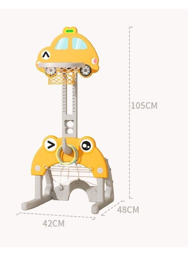 Toddler Slide for Kids Age 2 3 4 5 6 7 8 9，Loverly Baby Slide and Swing for Kids Outdoor Indoor 3-10 Year Old，Home Game and Ball Rack Toy for Boys and Girls - Image 3