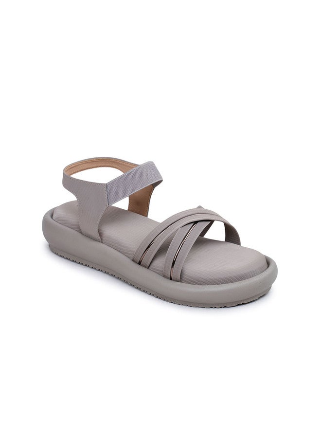 She Zone Shezone Women Open Toe Flats - Image 2