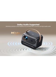 Yaber U12 Home Cinema Projector – 1080p FHD Resolution, 700 ANSI Lumens Brightness, Dolby Audio, Auto Focus & Keystone Correction, Linux OS with Netflix & YouTube Apps, Wi-Fi 6 & Bluetooth 5.2 Connectivity, Portable Design with Rotatable Gimbal  - Image 3