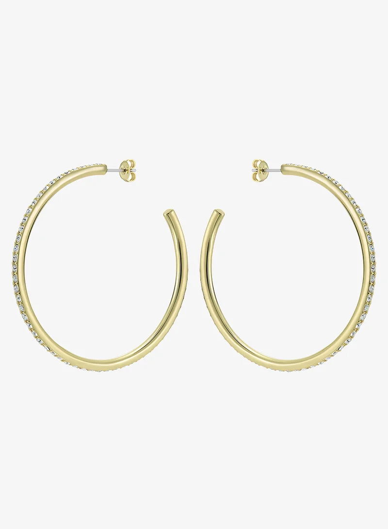 تيد بيكر أقراط دائرية كريستالية كبيرة كلير