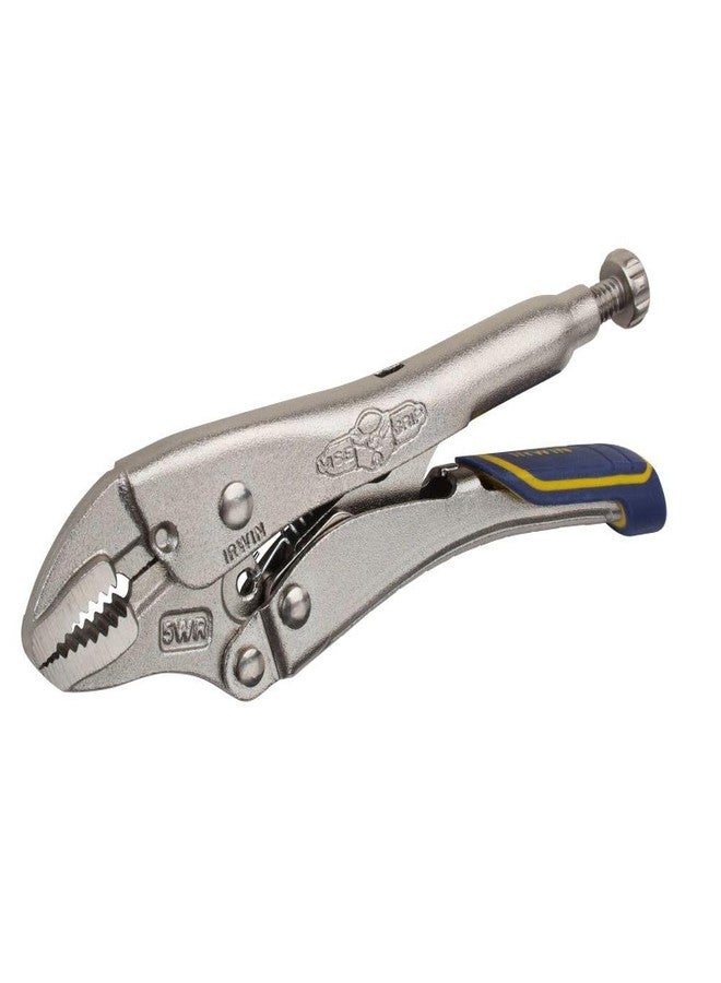 IRWIN VISE-GRIP Locking Pliers, Fast Release Curved Jaw with Wire Cutter, 5-Inch (IRHT82581) - Image 2