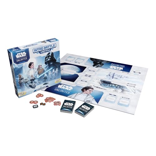 Asmodee Star Wars Unlimited TCG Intro Battle Hoth EasytoLearn Trading Card Game Starter Set with PreBuilt Vader Leia Decks for Kids Adults Ages 12 2 Players 20 Min Playtime - Image 5
