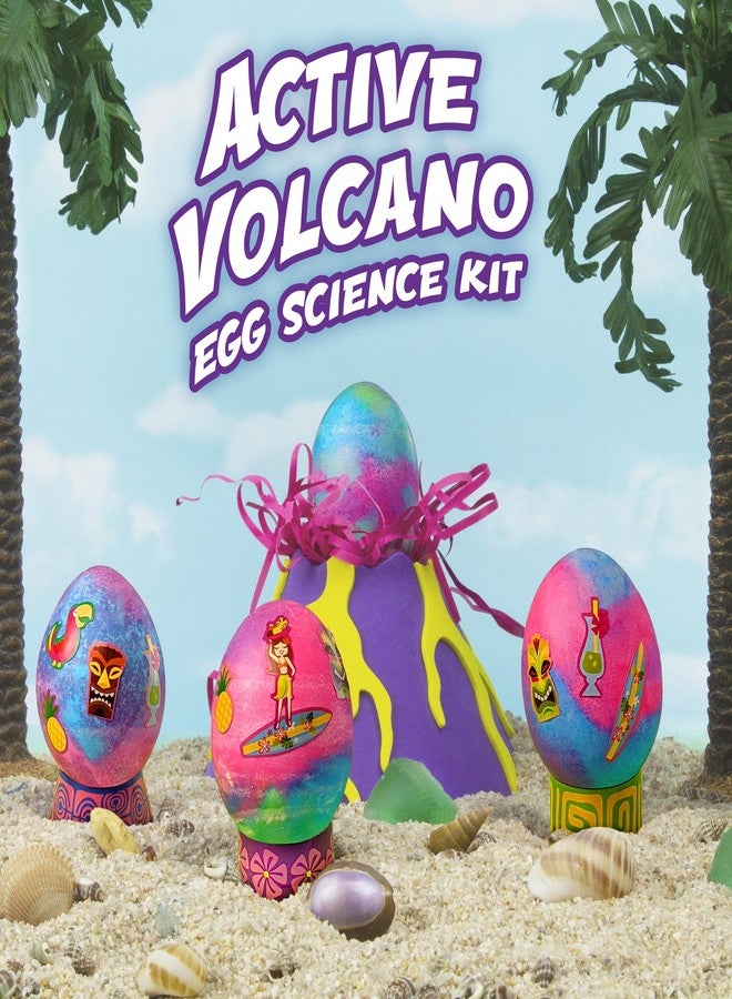 PAAS Easter Egg Decorating Bundle, Includes 1 Active Volcano Eggsperiment Kit, 1 Crystal Growing Eggsperiment Kit, Easter STEM kit, Food Safe Dye (2 Piece Bundle) - Image 2
