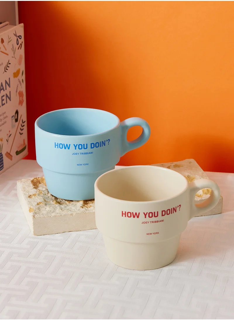 تايبو Space Collab Stacked Mugs Lcn Wb Fri How You Doin
