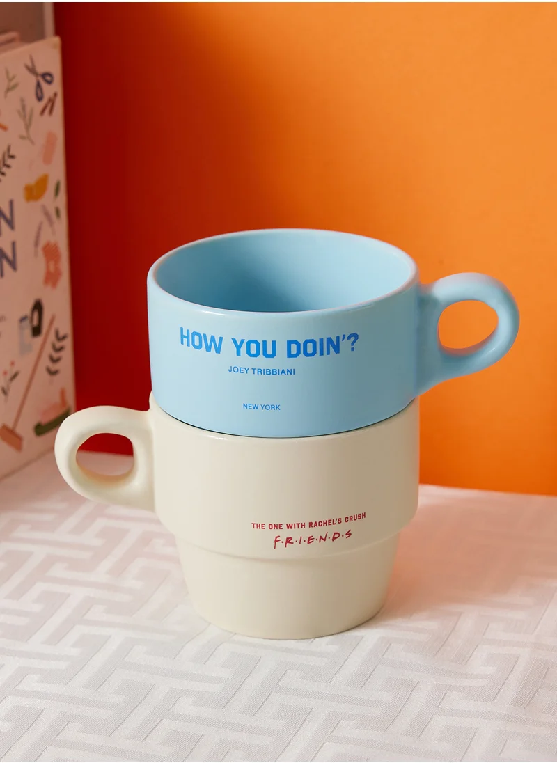تايبو Space Collab Stacked Mugs Lcn Wb Fri How You Doin