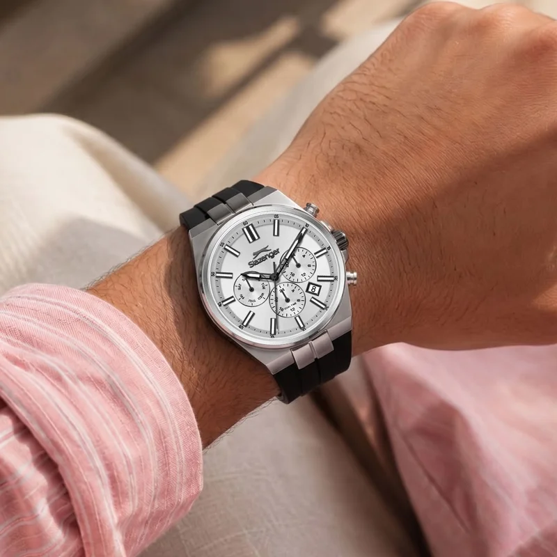 Slazenger  Men's Silicone Multifunction Watch SL.9.2651.2.331 - 41.5 mm  | Best Price UAE