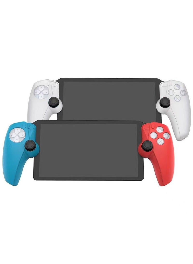 Silicone Protective Shell Controller Cover For PlayStation 5(PS5) Portal Blue/Red - Image 4