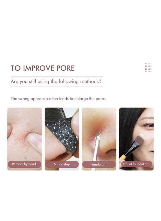 JS Blackhead Remover Skin Scrubber, Deep Vibrate Device, Wrinkles Face Lifting Peeling Tool, Facial Pore Cleaner Machine, Ultrasonic Skin Scraper Pore Cleanser, Tighten Skin, Acne Extractor Tool  - Image 3