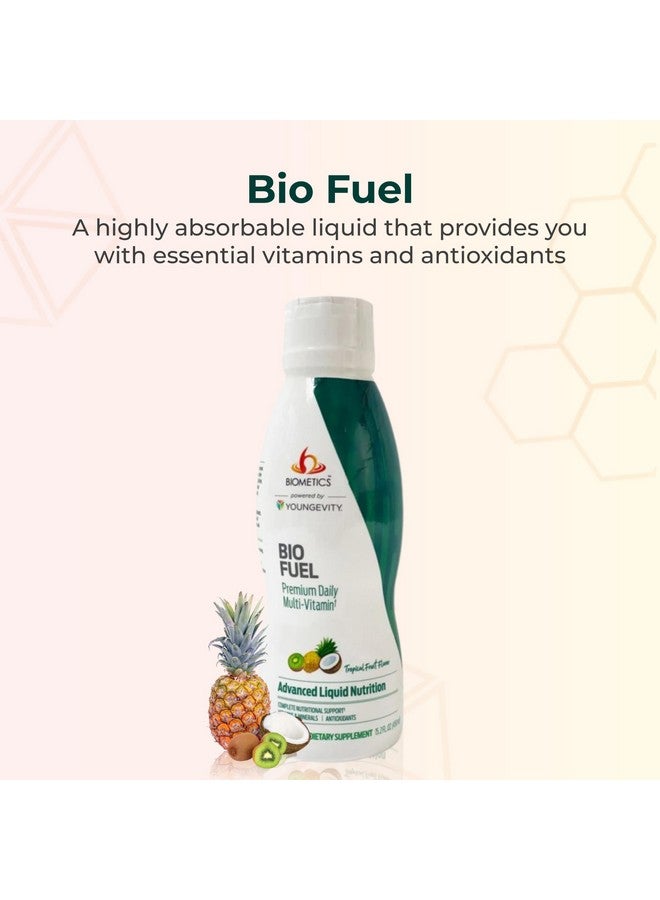 Youngevity Bio Fuel - Biometics Liquid Premium Multivitamin Supplement - Complete Daily Nutrition with Antioxidants, Vitamins, Minerals, and Energy Support (30 Servings)