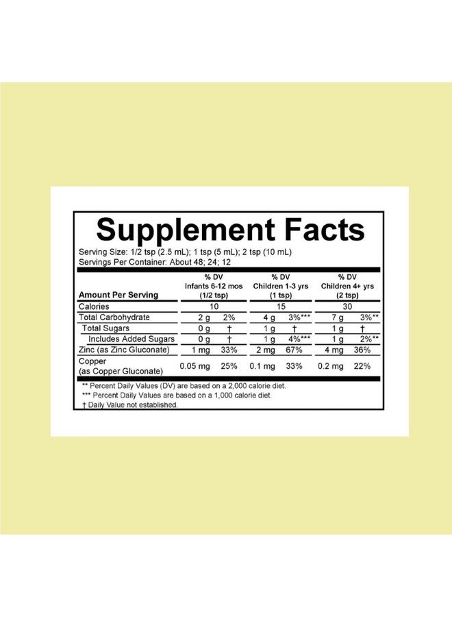 CHILDLIFE ESSENTIALS Liquid Zinc Plus - Zinc for Kids, Zinc Supplements, Zinc Drops, Pure Zinc Liquid, Toddler Zinc, Zinc Gluconate & Copper, Immune Support - Mango Strawberry, 4 Fl Oz (Pack of 1) - Image 1