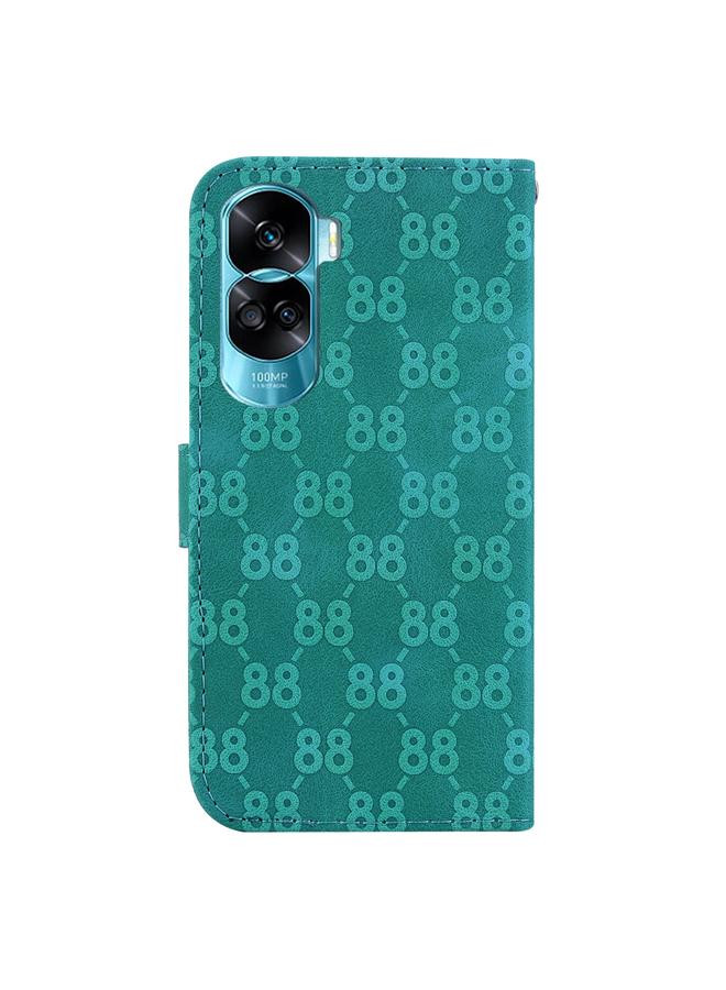 S-TOP Case For Honor 90 Lite Double 8-shaped Embossed Leather Phone Case - Image 3