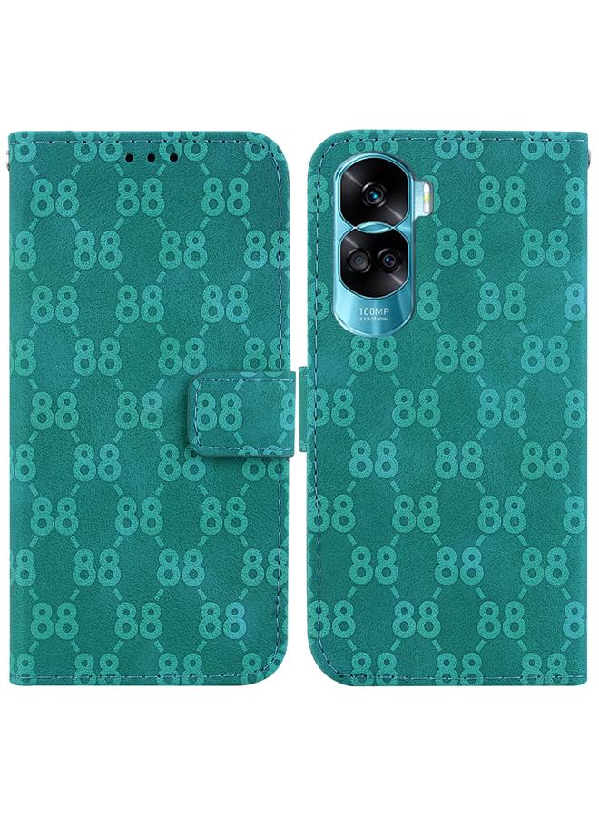 S-TOP Case For Honor 90 Lite Double 8-shaped Embossed Leather Phone Case - Image 1