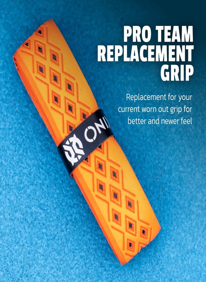 Onix Pickleball Pro Team Perforated Replacement Grip — Black/Orange for Enhanced Comfort, Superior Control, and All-Day Play - Image 4