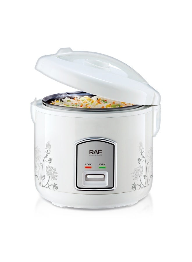 RAF Rice Cooker 5L – 900W Digital Multi-Cooker with Non-Stick Inner Pot, Even-Heat Temperature Control, One-Touch Operation, Healthy Low-Oil Cooking & Easy Clean Design - Image 1