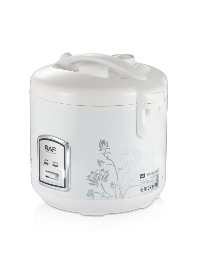 RAF Rice Cooker 5L – 900W Digital Multi-Cooker with Non-Stick Inner Pot, Even-Heat Temperature Control, One-Touch Operation, Healthy Low-Oil Cooking & Easy Clean Design - Image 2
