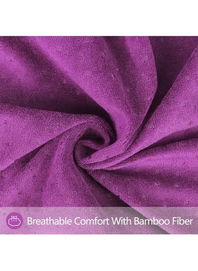 Arabest - Contour Memory Foam Pillow for Neck Pain Relief for Side Back Stomach Sleepers Purple - Image 1