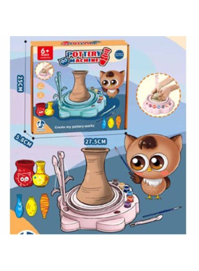 لعبة صنع الفخار للأطفال، مجموعة ألعاب إبداعية، للأعمار 6+ سنوات - Image 2
