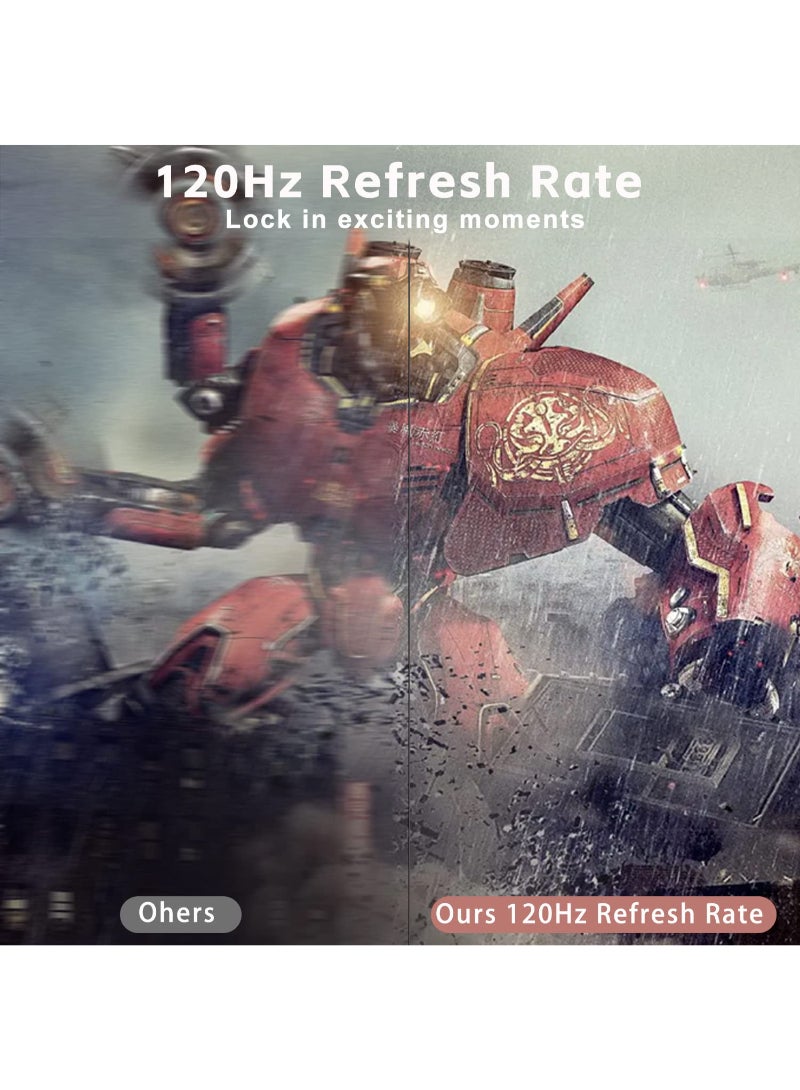 AROAQ Portable Mini Projector 300 Ansi Video Projector Full Hd 1080P Supported 200 Home Theater Movie Projector 55000 Hours Compatible With Ios/Android Phone/Tablet/Laptop/Pc/Tv Stick/Box/Usb Drive/Dvd - Image 3