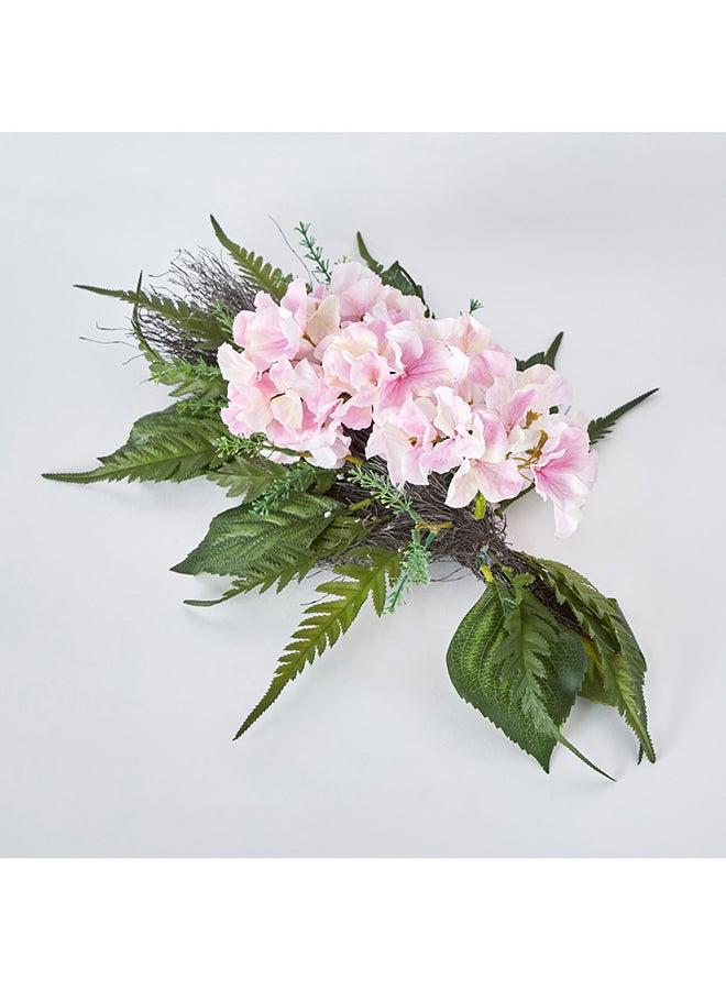 Home Box ديكور حائط زهور الهيدرانجيا بلش 20 × 8 × 38 سم - Image 5