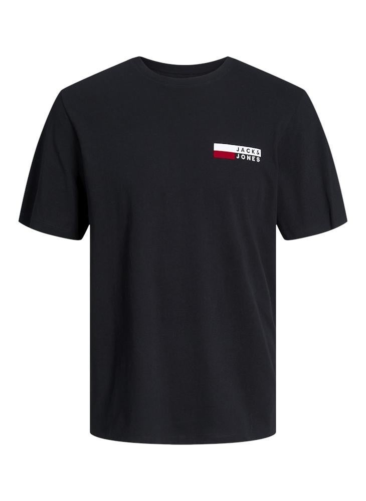 JACK & JONES Logo Crew Neck Regular Fit T-Shirt - Image 5