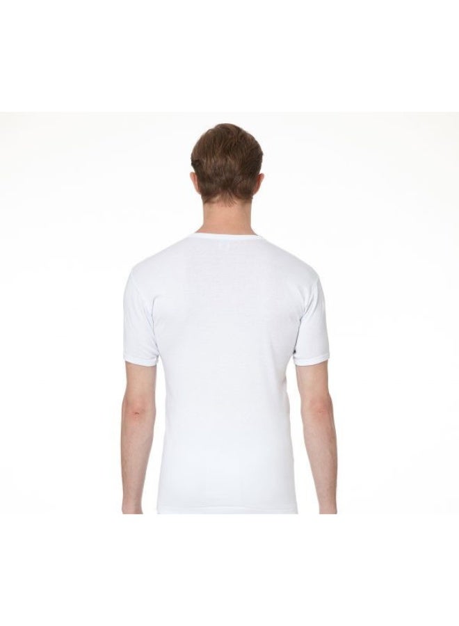 Broman Broman Men’s Round Neck Undershirts – Pack of 6  - Image 2