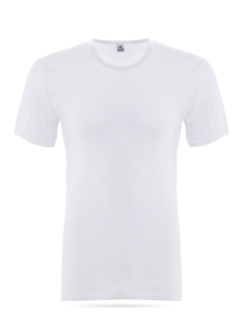 Broman Broman Men’s Round Neck Undershirts – Pack of 6  - Image 1