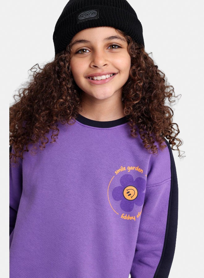 playmore Unisex Cozy Blend Ice Cap – Black with Triple Smiley Vibes - Image 2