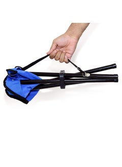 Kazenzo Kazenzo Foldable 4Leg Camping Stool Travelling Fishing Hiking Beach Garden Stool Ideal Travelling Lawn Patio Perfect Adult Chair Outdoor Mini Folding Chair  - Image 3