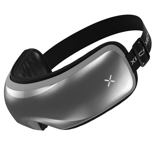 XECH Eye Massager for Pain Relief | Vibration, Warm Compression, Music | Rechargeable Electric Massaging Machine | Wedding Gifts for Couples | Special & Unique Gift for Women, Wife, Mom (iSoothe) - Image 1