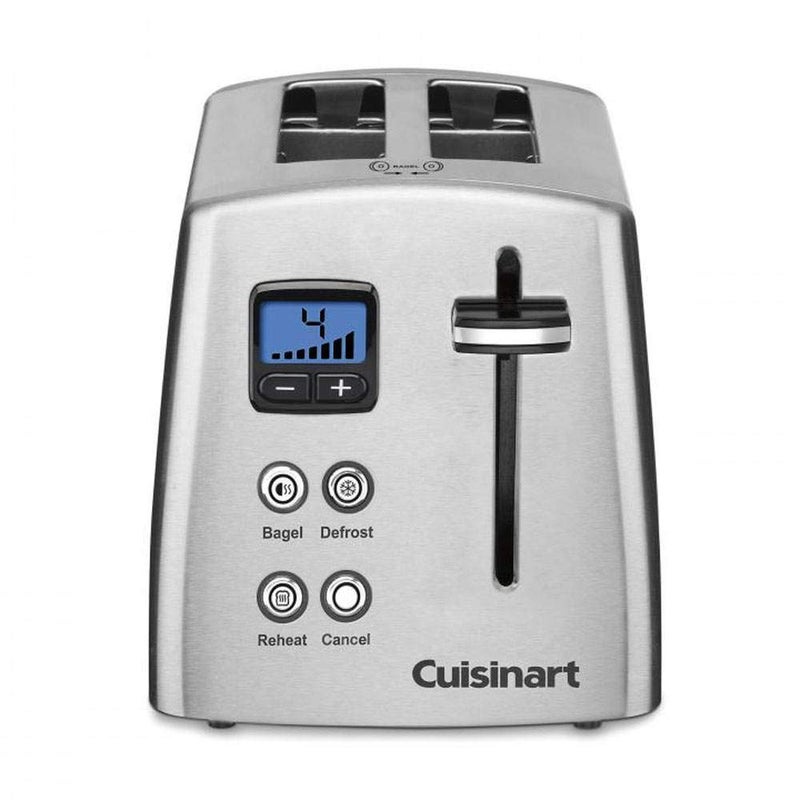 Cuisinart CPT-415P1 Countdown Metal Toaster, 2-Slice, Brushed Stainless - Image 2