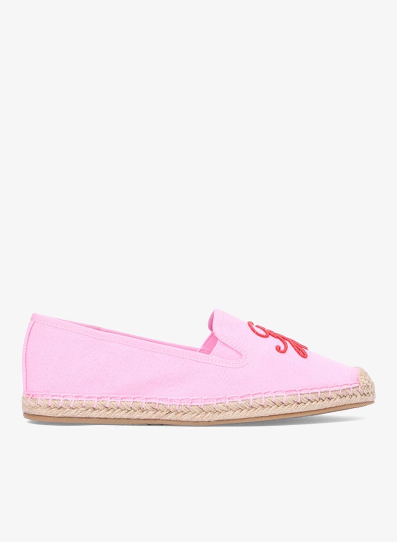 TOMMY HILFIGER Logo Embroidery Canvas Espadrilles - Image 2