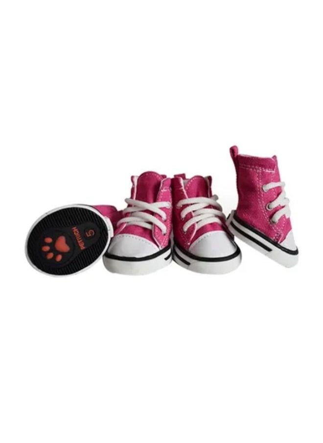 Generic - Pair Of 2 Canvas Boots - Image 1