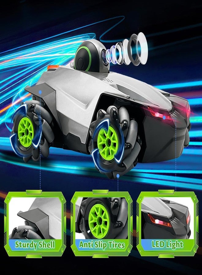 Samtop Remote Control Car with Camera for Kids,RC Car with FPV 1080P HD Camera, FPV Car Toys 2 Batteries for 60 Mins Play,2.4g WiFi rc car, Gifts for Kids Boys Girls - Image 2