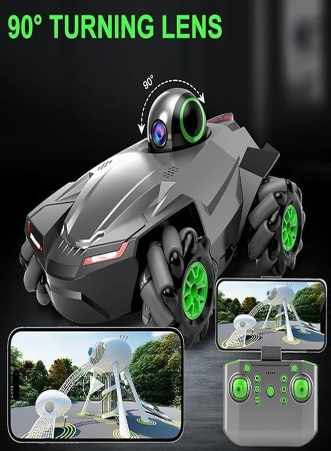 Samtop Remote Control Car with Camera for Kids,RC Car with FPV 1080P HD Camera, FPV Car Toys 2 Batteries for 60 Mins Play,2.4g WiFi rc car, Gifts for Kids Boys Girls - Image 3