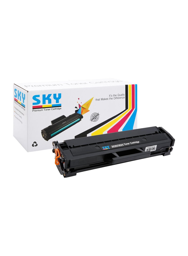SKY Black Toner Cartridge for Xerox Phaser 3020 and WorkCentre 3025 Printers - Image 1