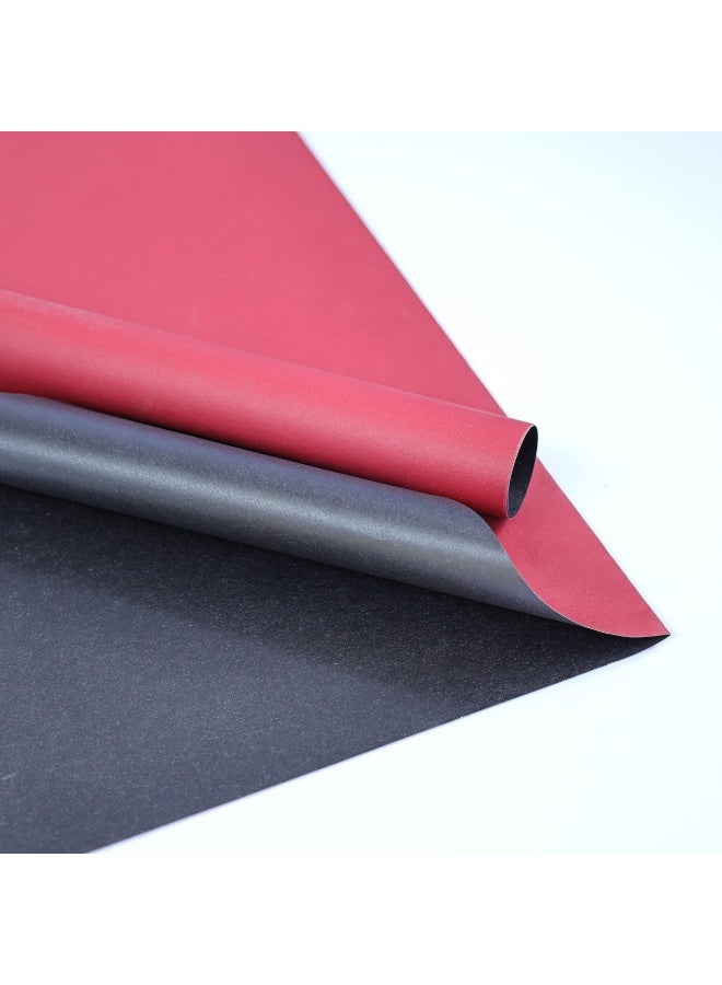 Si Bonne Premium Dual Tone Burgundy Gift Wrapping Paper 20 Sheets/Bag 60 x 60 cm - Image 1