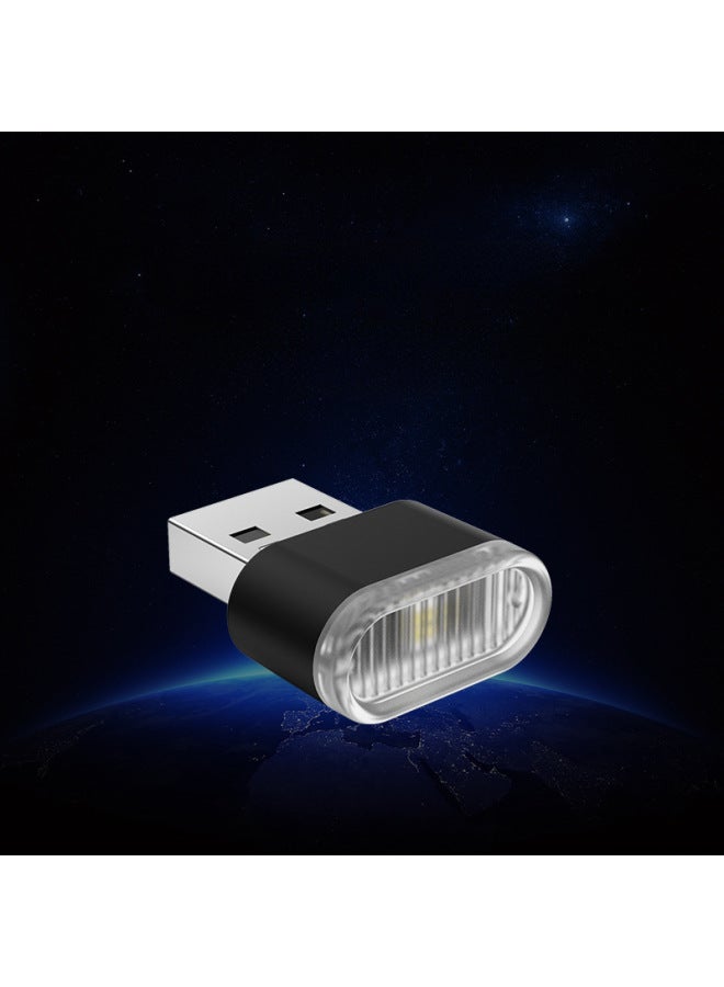 Mini USB Night Light USB Headlamp Car Headlamp USB Car Headlamp USB Light Colorful Light-Color:H2111-warm Light-Size:100 Pcs/bag In Bulk  - Image 2