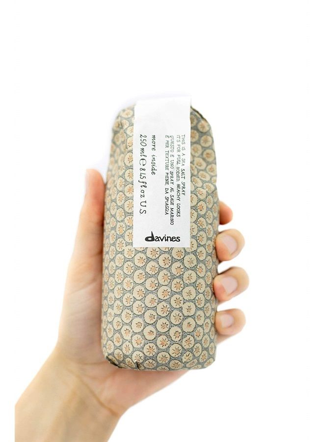 Davines This Is A Sea Salt Spray | Full-Bodied, Beachy Waves with Matte Finish | for All Hair Types | 8.45 Fl Oz - Image 4