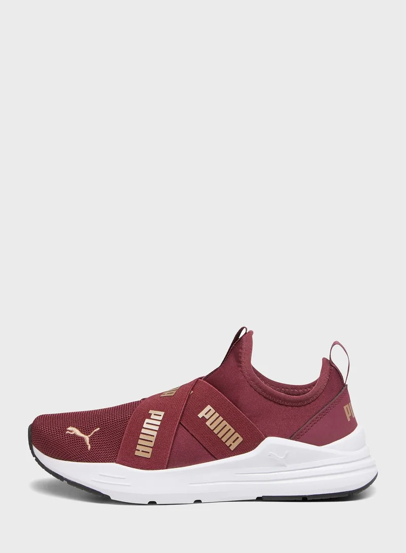 PUMA Youth Wired Run Slip On Flash