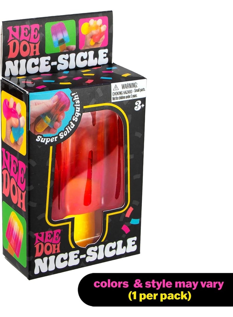 لعبة الضغط الحسية NeeDoh Nice-Sicle، ألوان متنوعة - Image 1