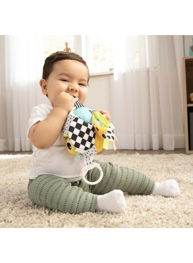 Lamaze Buzzin' Bee – Clip & Go Sensory Baby Toy with Rattle, Teether & Crinkle Wings – 0+ Months - Image 2