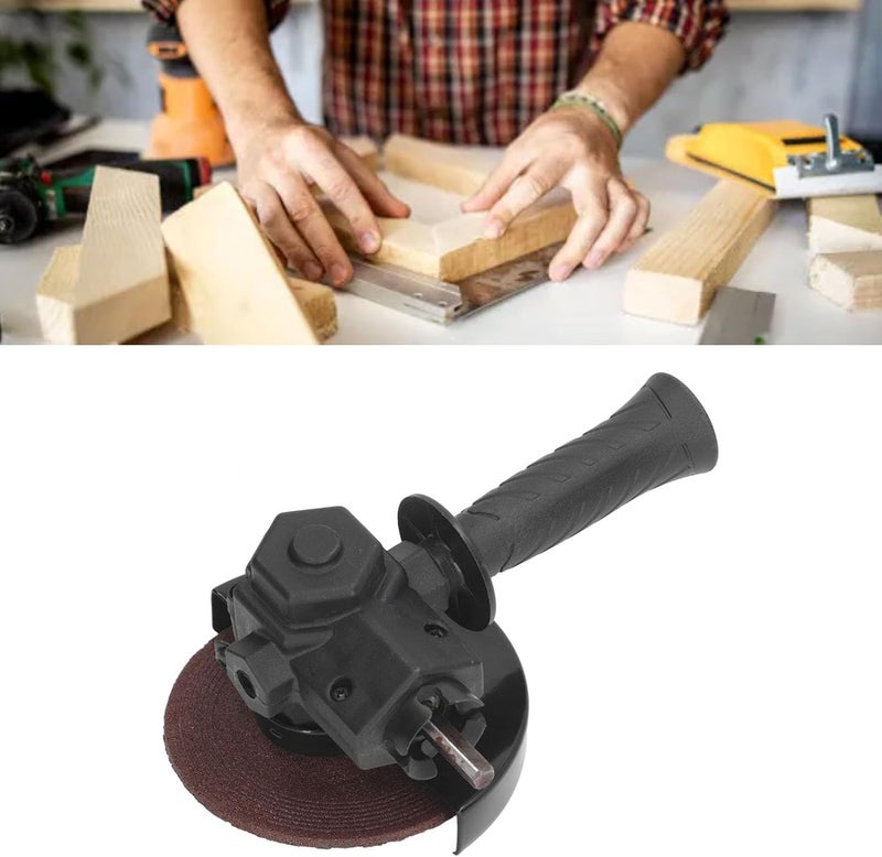 Electric Drills Grinder Converter, Wide Application Abs Drill To Angle Grinder Adapter Great Stability Easy Installation For Metal - Image 2