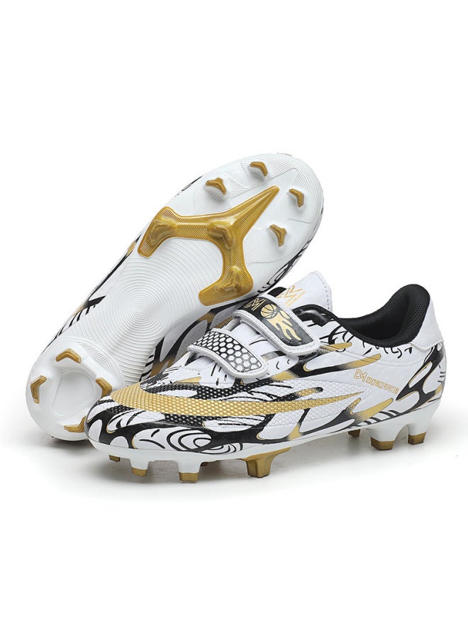 Children's Soccer Shoes For Boys, Long Spike Tf Velcro Cleats, Boys' Assassin 15 Elementary School Ag-specific Shoes For Boys