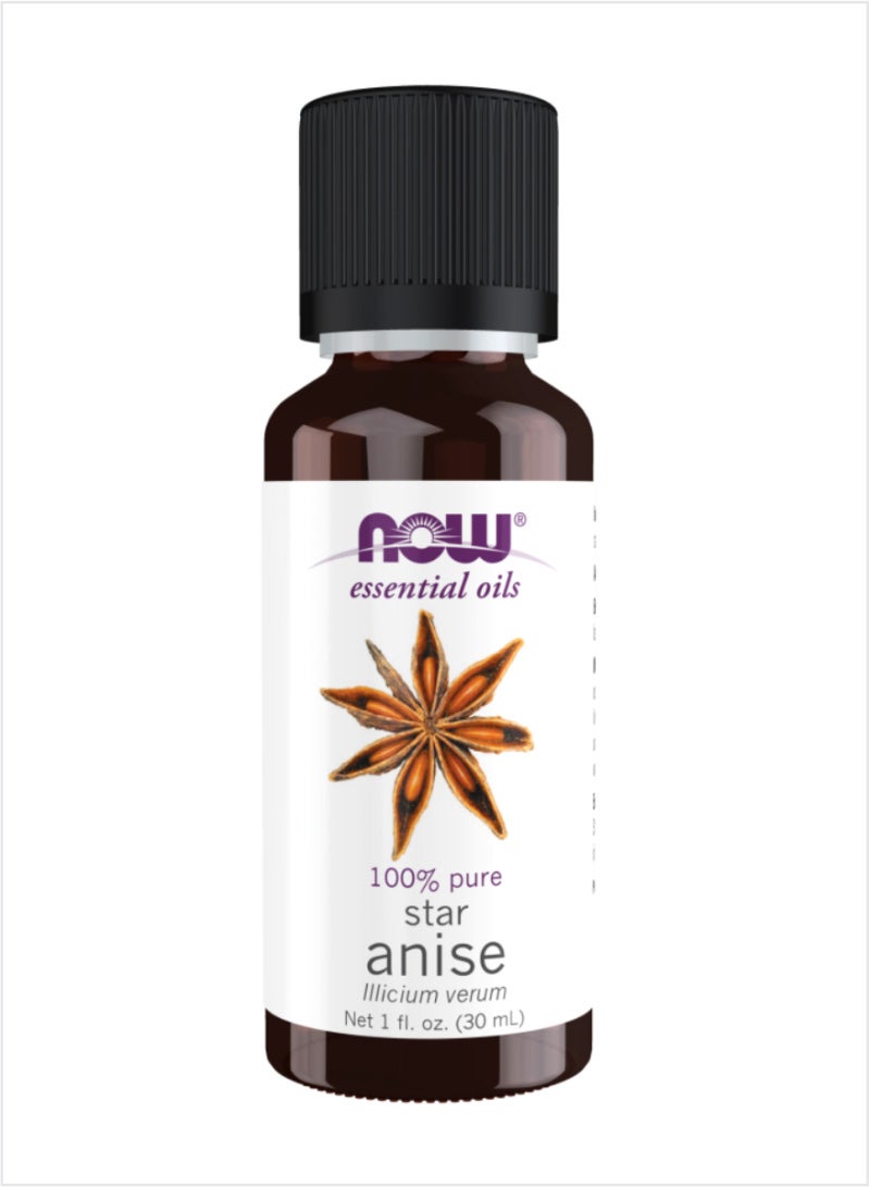 now Now Essential Oils 100% Pure Star Anise Oil – 30ml 
