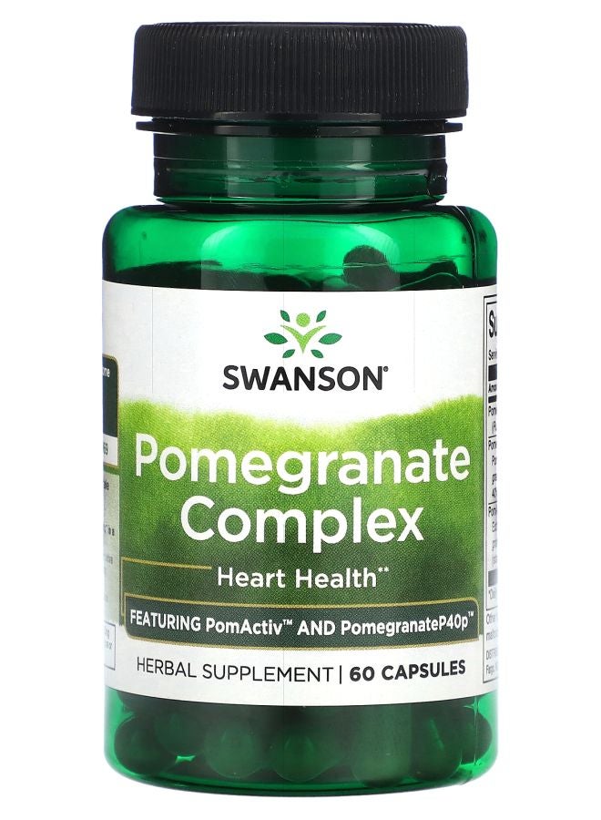 SWANSON Pomegranate Complex 60 Capsules - Image 1