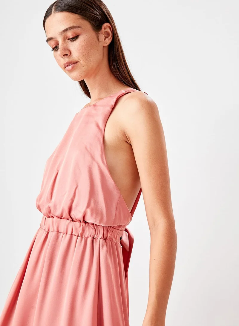 trendyol Sleeveless Midi Dress