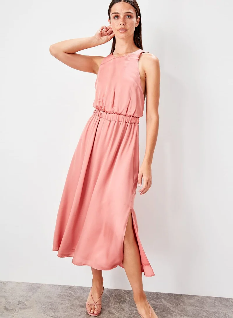 trendyol Sleeveless Midi Dress