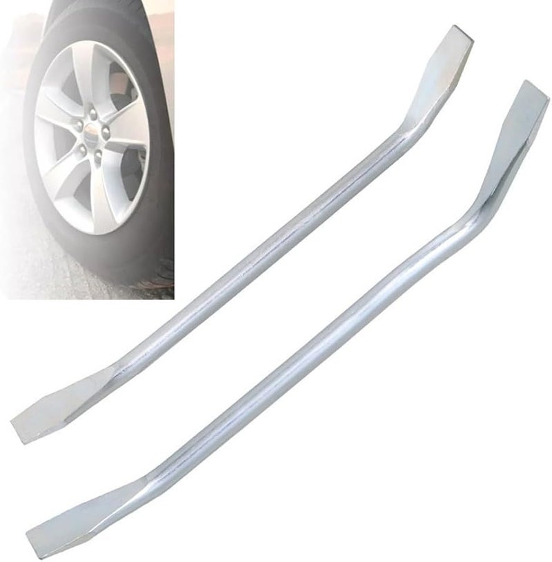 Short Brake Regulator Removal Tool 228mm Flat Tip Pry Bar Carbon Steel Garage Hand Tool - Image 4