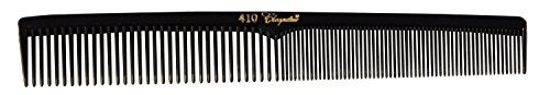 KREST COMBS Cleopatra Series 7 inch Flat Back Styler Comb Black (Pack of 12)(Model: 410) - Image 4